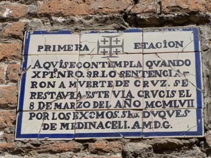 Placa 1ª Estacion